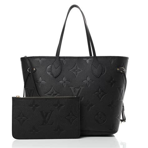 lv neverfull black